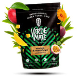 Green Mate Zielone Mango i Marakuja 0,5Kg | Herbata owocowa Mate | Egzotyczny smak herbaty Mate Moc chłodzenia | Naturalna stymulacja | Herbata Mate z Brazylii | 500 gr