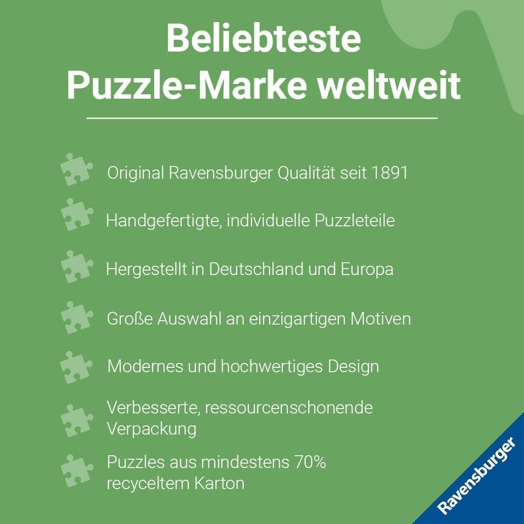 Ravensburger Puzzle 16607 - Wodospady Iguazu - 2000-elementowe puzzle dla dorosłych i dzieci powyżej 14. roku życia Puzzle Naty Shop
