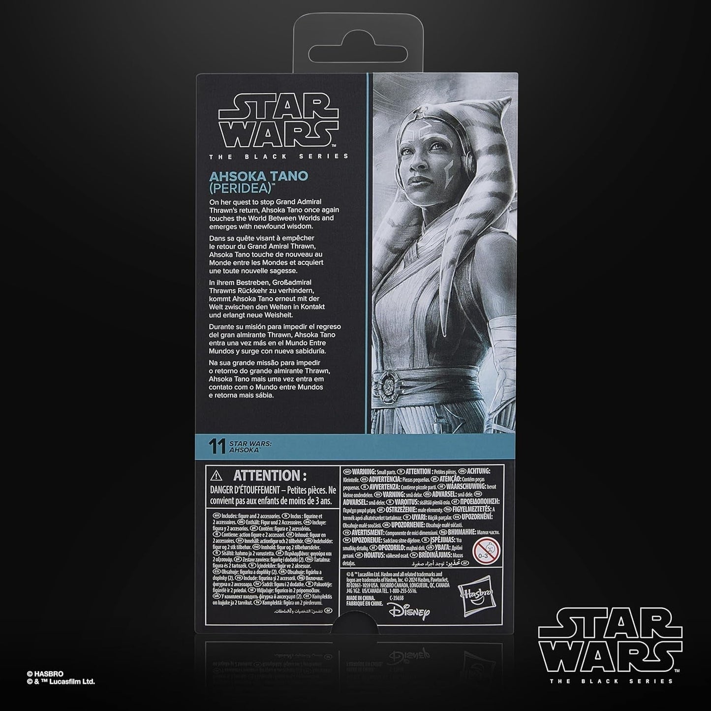 Star Wars Black Series Ahsoka Tano (Peridea), kolekcjonerska figurka Ahsoka, figurki 15 cm Naty Shop