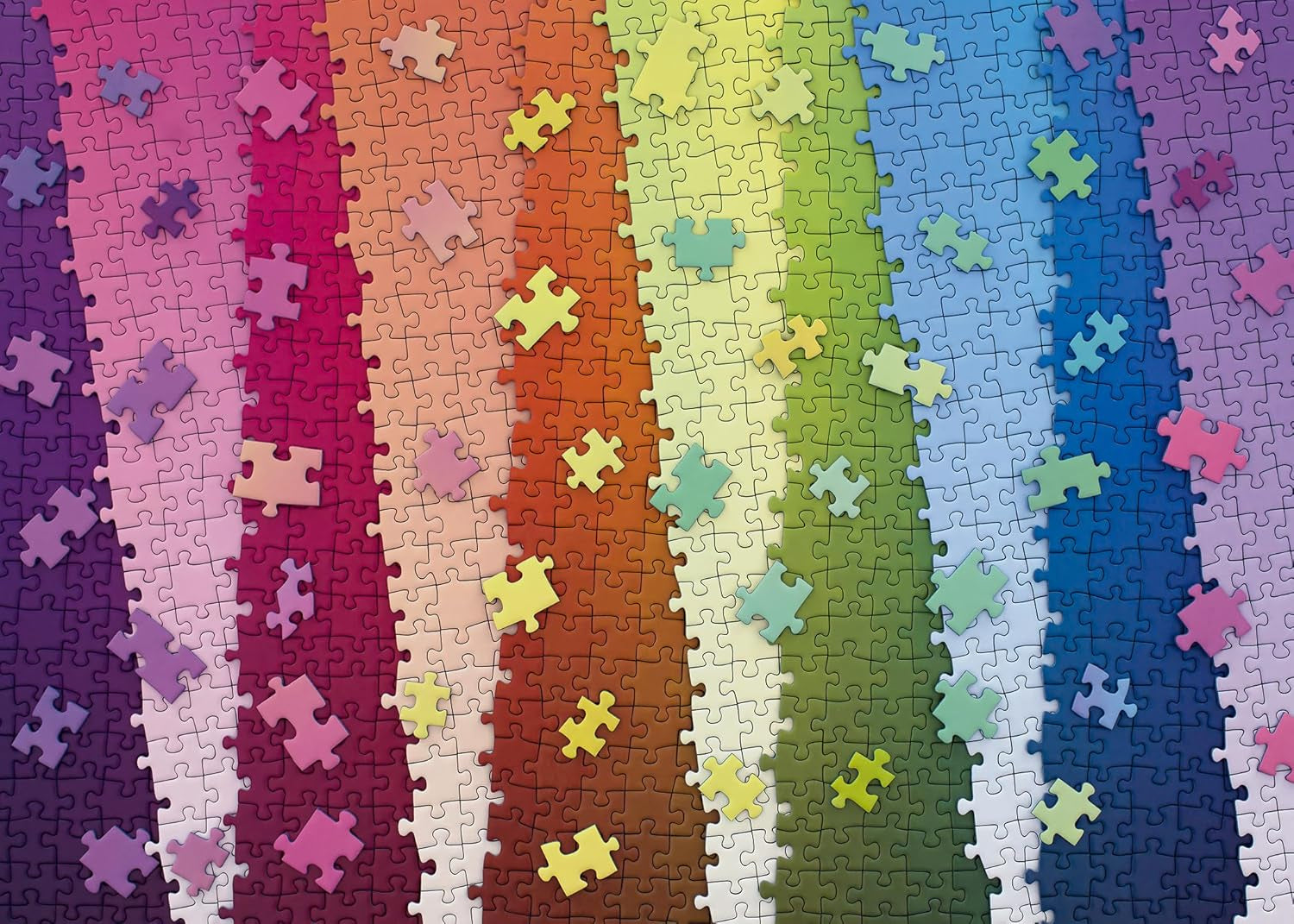 Puzzle Ravensburger dla dorosłych 1000 elementów - Kolor po kolorze Puzzle Naty Shop Domyślny tytuł