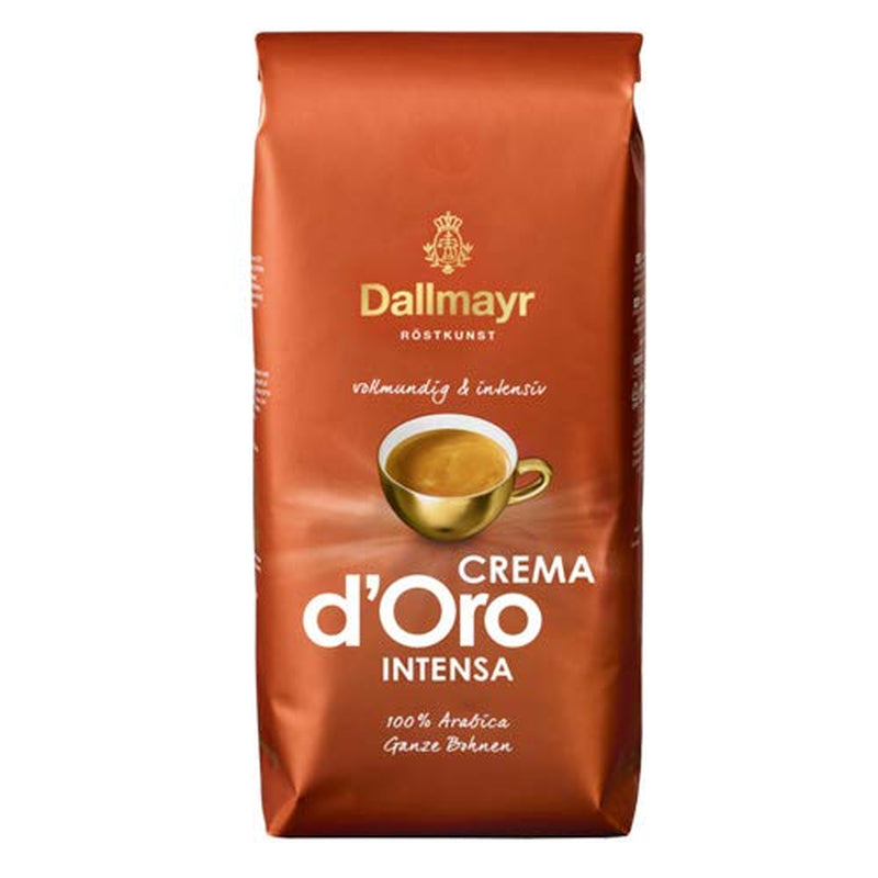 Crema d'Oro INTENSA Całe ziarna, 8 x 1000g (8000g) - Kawa z