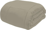 Włoska pościel, kołdra zimowa, kolor taupe/krem, 250X200Cm Kołdry i kołdry Naty Shop