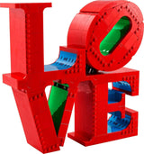 Zestaw LEGO Art Love do budowania dla dorosłych Dekoracja wnętrz Prezent na Walentynki i Dzień Matki dla kobiet i mężczyzn Twórcze zajęcia dla miłośników sztuki i projektowania 31214 Zestawy do budowania Besuche den LEGO-Store