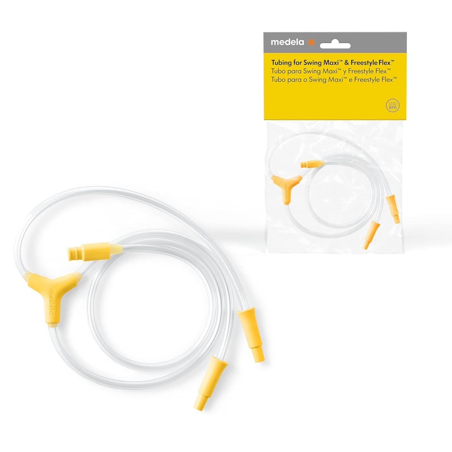 Medela Swing Maxi Und Freestyle Flex Milchabsaugungsschlauch, kompatybilna tylko z Swing Maxi Und Freestyle Flex Akcesoria Żywność i karmienie piersią Bebe Naty Shop