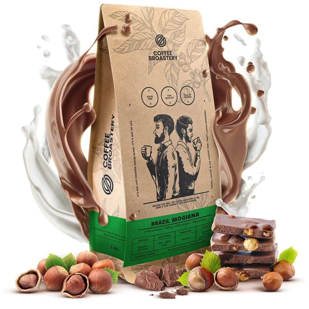 Zestaw ziaren kawy 3x1kg 3000g | Brazylia Guaxupe | Brazylia Mogiana | Brazylia Cerrado | Brazylia | Specjalna kawa | Świeżo smażone