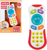 winfun 44722 Brak postaci Mój pierwszy kontroler z dźwiękami, wielokolorowy, S Baby Toys Naty Shop