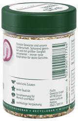 Fuchs Gewürze - Zwiebel rot geschnitten - Gewürz für Pürees, Salad oder Brotaufstriche - naturalne składniki - 40 g w wiederverwendbarer, recyclebarer Dawka