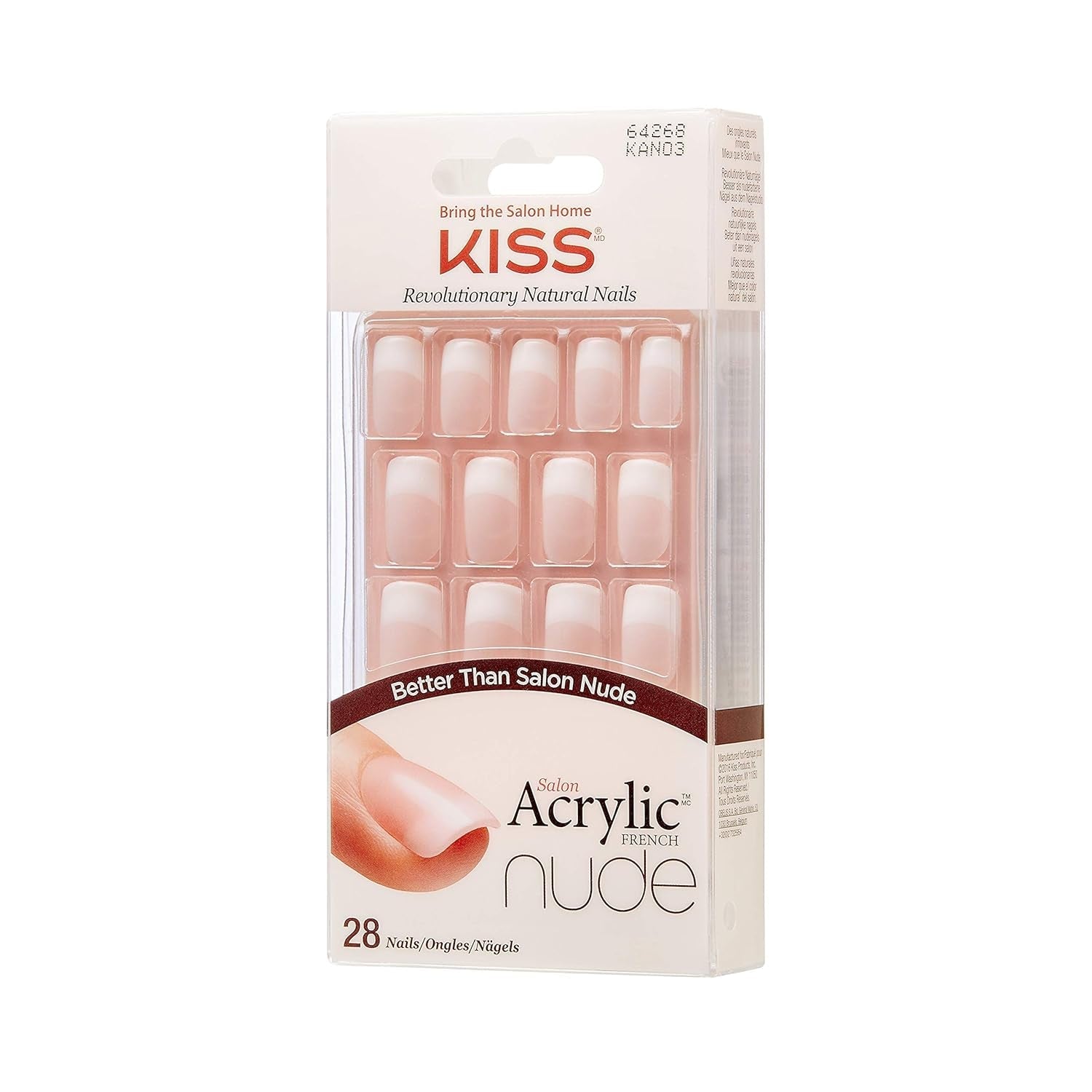 Kiss Nude Nails Cashmere & Nude Nails Niesamowite paznokcie