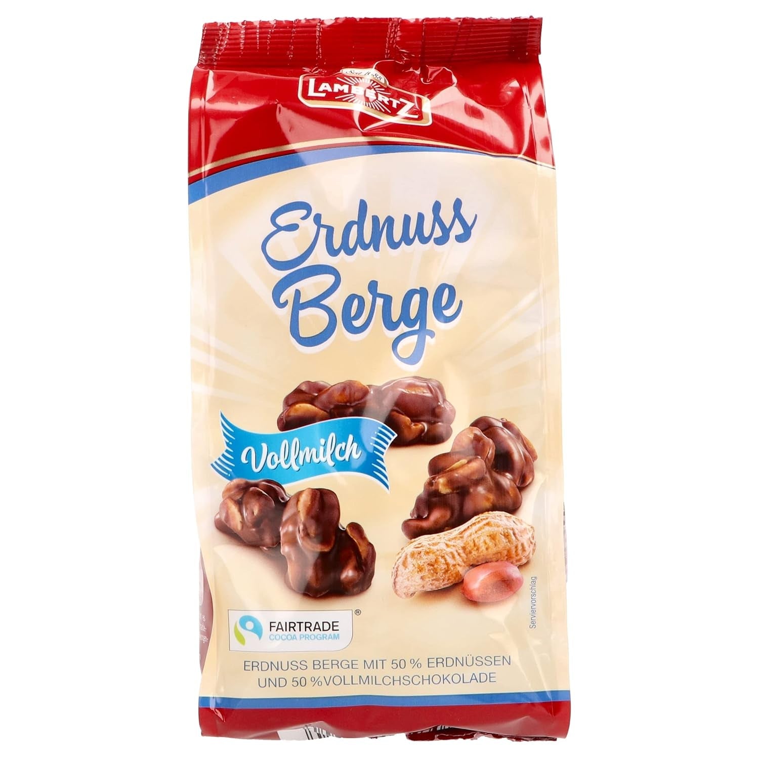 Czekolada mleczna Peanut Mountains (250 g)