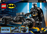 LEGO DC Batman: klocki konstrukcyjne Batman z Batpodem, zabawka z filmu o superbohaterach, zestaw przygodowy dla dzieci, prezent dla chłopców i dziewcząt 76273 Zestawy do budowania Kup w sklepie LEGO