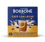 Caffè Borbone Café au Lait - 64 Kapseln - Lösliches Pulvergetränk mit Milchpulver und Instantkaffee - Kompatybilny z Kaffeemaschinen der Marke Nescafè®* Dolce Gusto®*
