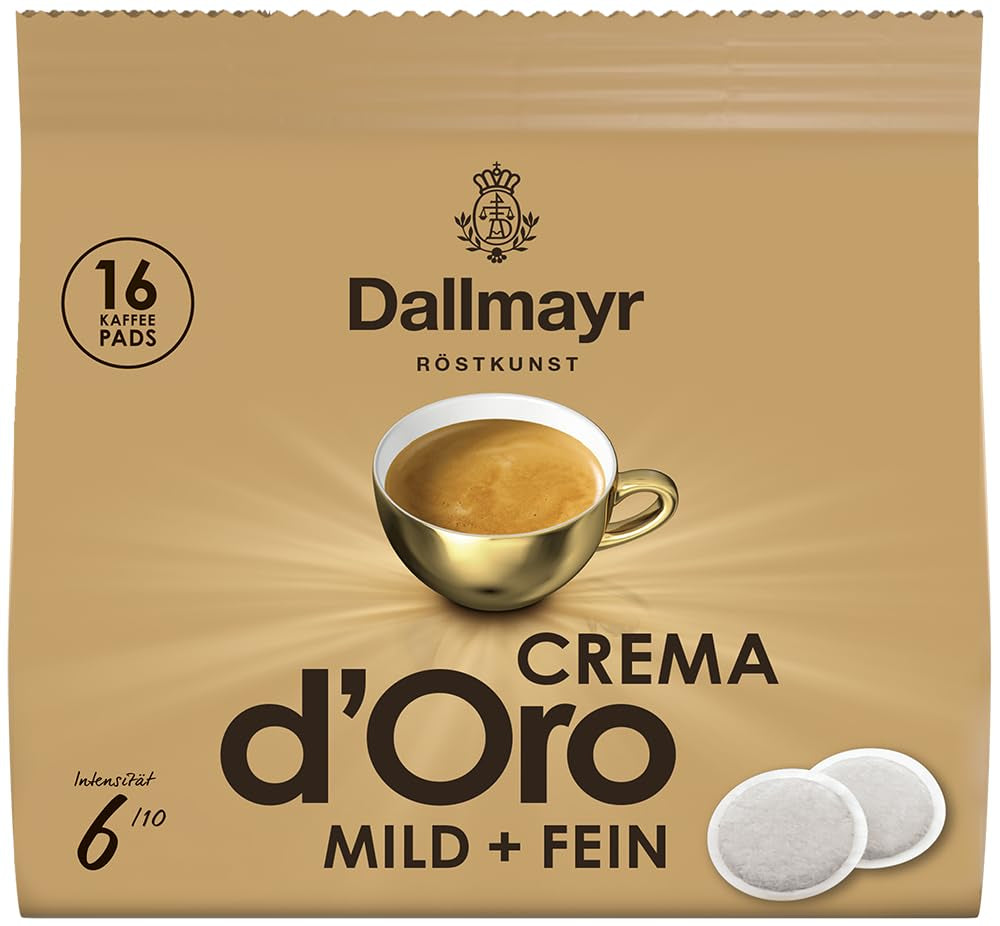Płatki Crema d'Oro łagodne i delikatne (16 płatków Kaffee) (opakowanie z 4)