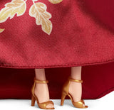 Podpisowa lalka Barbie Księżycowy Nowy Rok w czerwonej sukience ze złotymi piwoniami JJX83