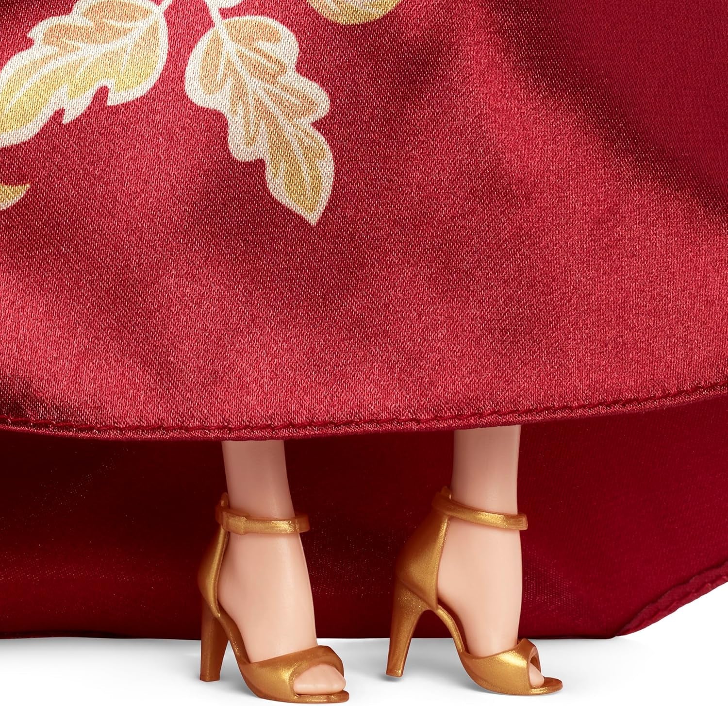 Podpisowa lalka Barbie Księżycowy Nowy Rok w czerwonej sukience ze złotymi piwoniami JJX83