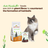 Almo Nature Functional - Przeciw kulom włosowym - Mokra karma dla dorosłych i dojrzałych kotów - dla szczeniąt - Przeciwdziała tworzeniu się kul włosowych - 70 g (opakowanie 30 szt.)