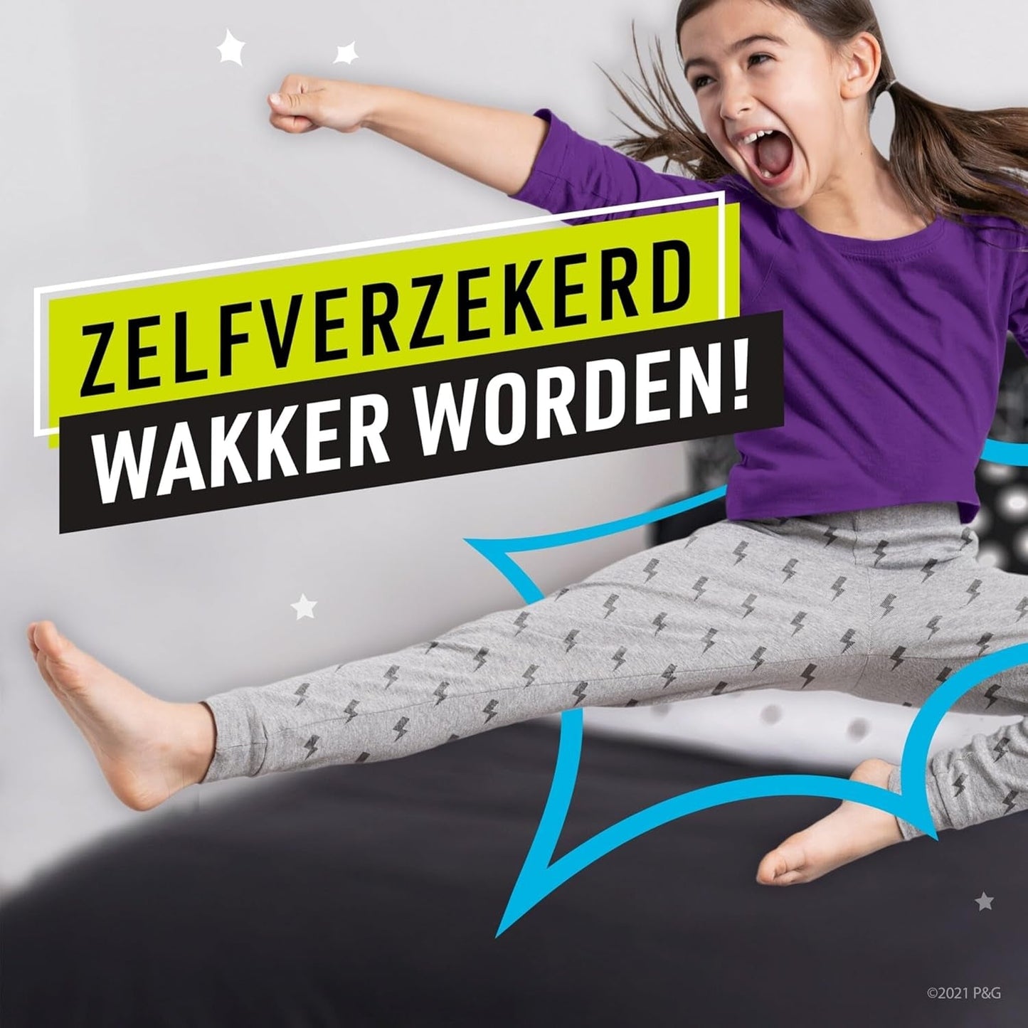 Pampers Spodnie od piżamy Jednokolorowe serca 4-7 lat 60 Spodnie od piżamy 17-30kg Ochrona przed wyciekami przez całą noc