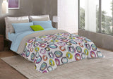 Fantasy T-Fa-Hypnotic-1P Kołdra zimowa, Mikrofibra, Hypnotic, 170X260Cm Kołdry i kołdry Naty Shop Cerchi Astratti 260X260 Cm