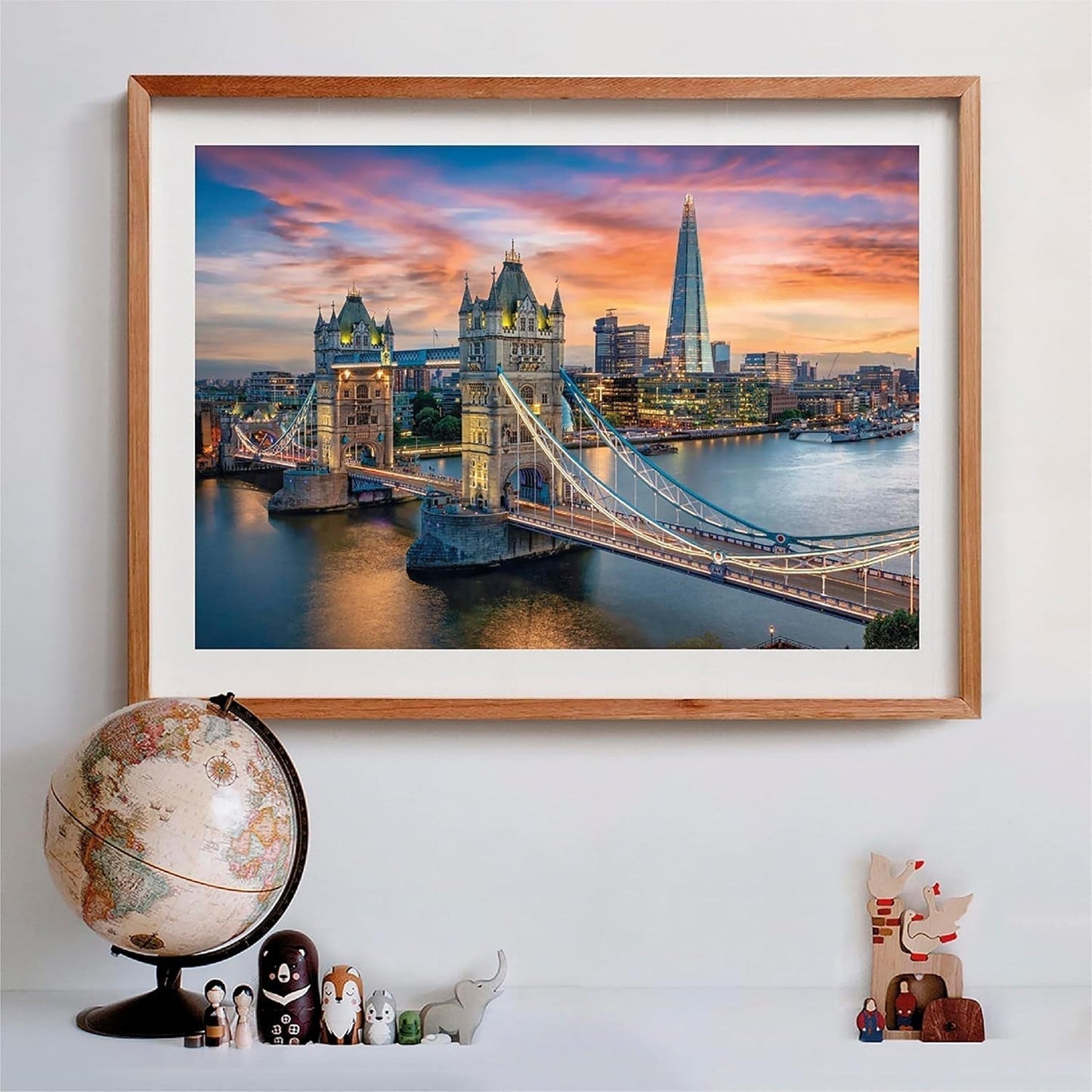 Clementoni - Kolekcja 31694 - London Twilight, Puzzle 1500 elementów dla dorosłych i dzieci 10 lat, gra zręcznościowa dla całej rodziny Puzzle Naty Shop