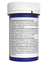Sugarflair Pastelowy barwnik spożywczy do makaronów, Bell Blue, barwnik spożywczy do makaronów, kremówek i marcepanu, skoncentrowane barwniki Spectral - 25g