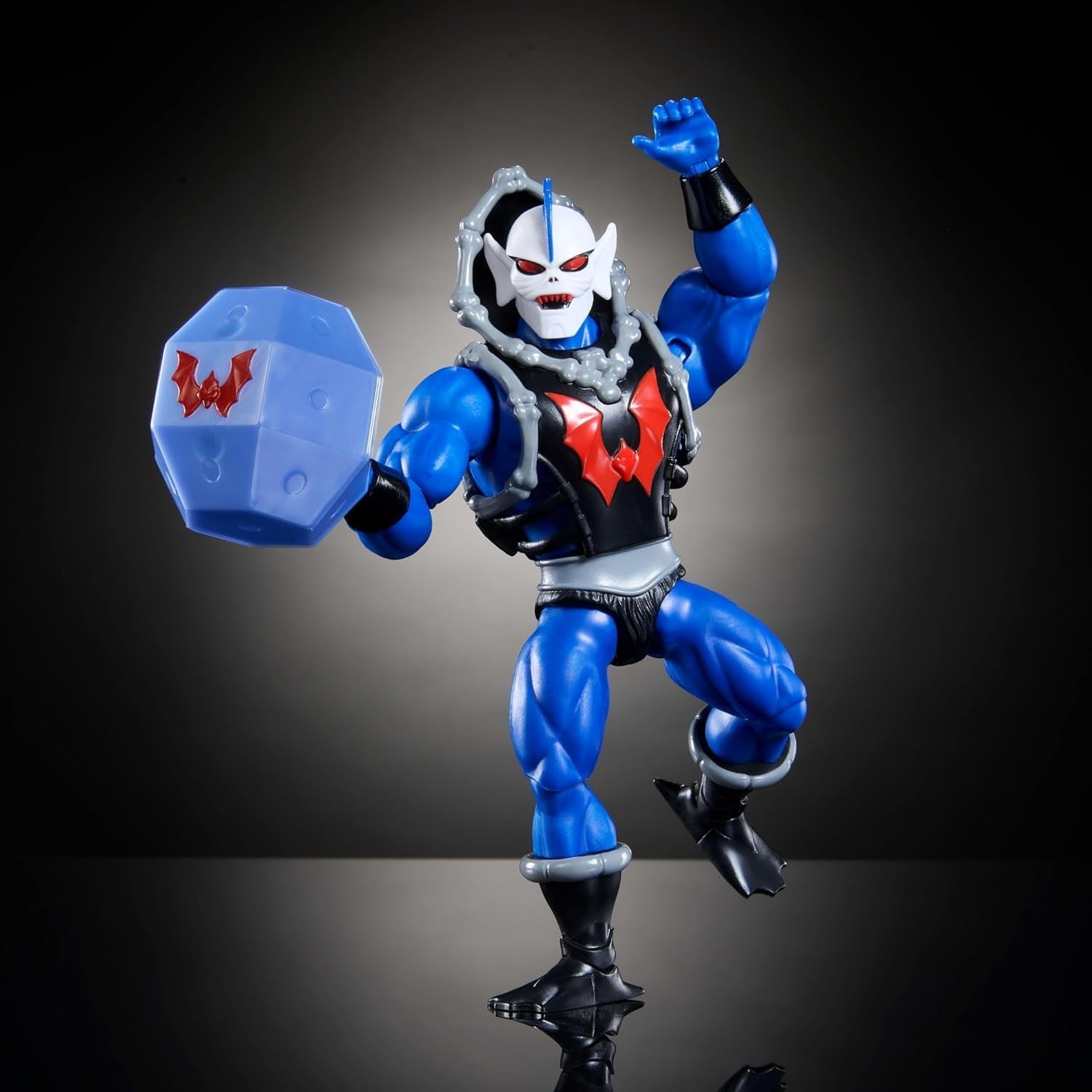 Masters of the Universe Origins Figurka Hordak z kolekcji kreskówek, ok. 14 cm wzrostu, złoczyńca z dzikiej hordy z serialu telewizyjnego z lat 80., 16 punktów ruchu, książeczka z minikomiksami, JBM79 Figurki Naty Shop