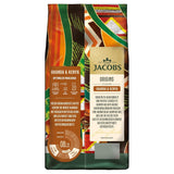 Jacobs Origins Kawa ziarnista z Ugandy i Kenii, pełne espresso z pikantną nutą, moc 8/10, kawa ziarnista, 1 kg