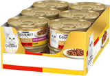 Gourmet Gold Fine Composition mokra karma dla kotów z wołowiną i kurczakiem, opakowanie 12 szt. (12 x 85 g)
