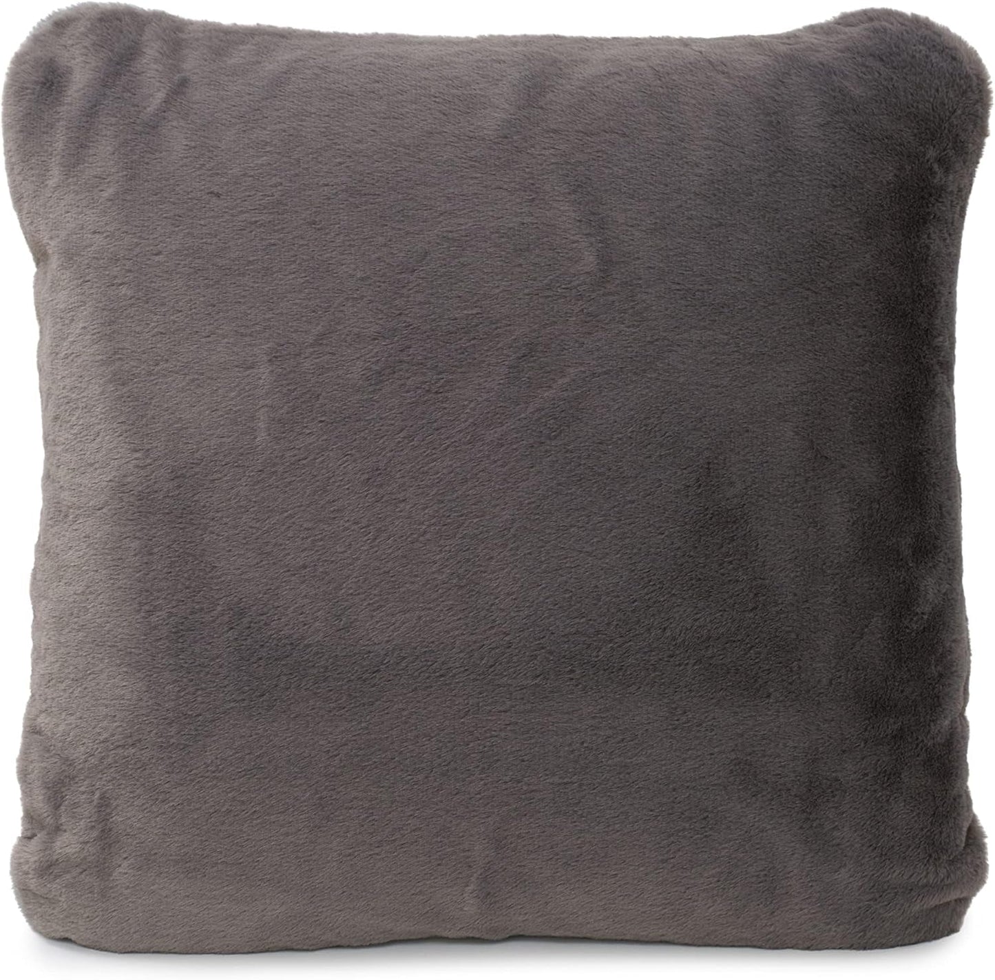 Gözze - Wygodna poszewka na poduszkę, Merino Feeling, 50X50 cm - Ciemnozielone Łóżka i koce Besuche den GÃ¶zze-Store Anthracite