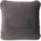 Gözze - Wygodna poszewka na poduszkę, Merino Feeling, 50X50 cm - Ciemnozielone Łóżka i koce Besuche den GÃ¶zze-Store Anthracite