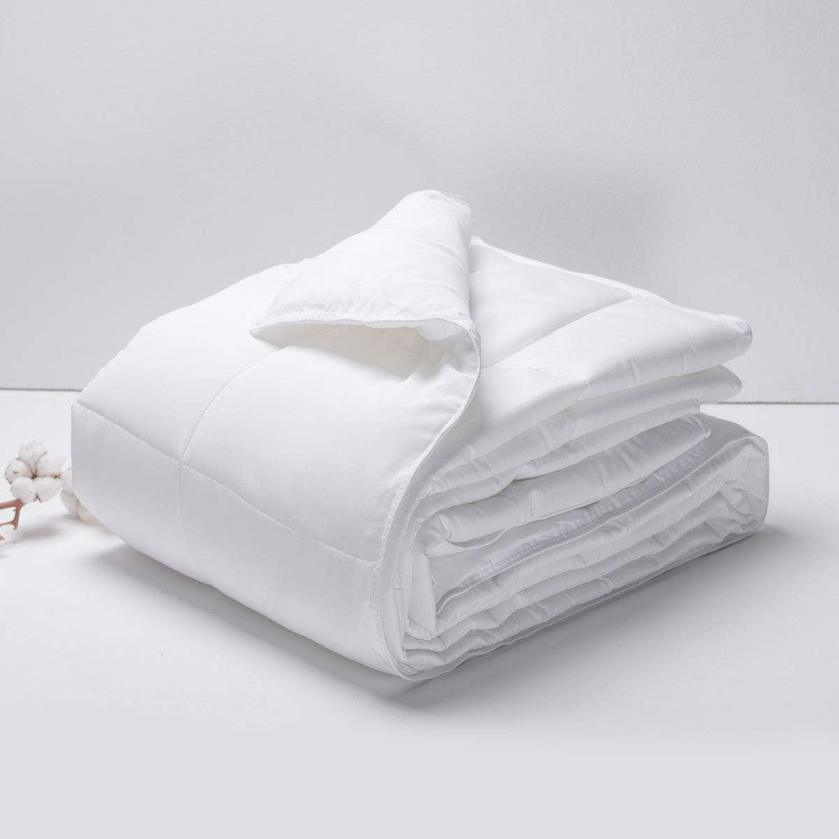 Sancarlos LIS Nordic wypełnienie, mikrofibra 100% mikrofibra, biała, CAMA DE 90, 150X220 Cm Kołdry i kołdry Naty Shop