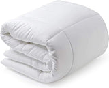 Kołdra z włókna 250 G, mikrofibra, miękka, jedwabista, do łóżek 100, 105 i 110 cm, biała, 180 X 220 cm Kołdry i kołdry Naty Shop 100X120