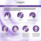 L'Oréal Paris Trwała farba do włosów zapewniająca ultra chłodny efekt kolorystyczny, 100% pokrycia siwych włosów, zestaw koloryzujący, szampon i krem pielęgnacyjny, Excellence Cool Creme, nr 7.11 Ultra chłodny średni blond (Blond) Farba do włosów Naty Shop