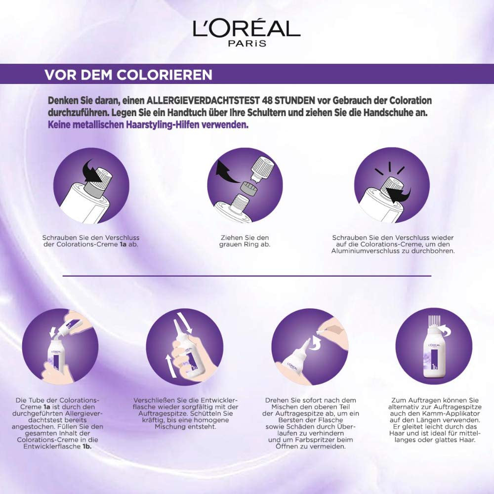 L'Oréal Paris Trwała farba do włosów zapewniająca ultra chłodny efekt kolorystyczny, 100% pokrycia siwych włosów, zestaw koloryzujący, szampon i krem pielęgnacyjny, Excellence Cool Creme, nr 7.11 Ultra chłodny średni blond (Blond) Farba do włosów Naty Shop
