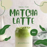 Organiczny proszek Matcha do herbaty i Matcha Latte - Ceremonialna jakość najwyższej jakości z Japonii - Oryginalna zielona herbata Kissui - 30g