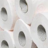 Papier toaletowy Renova 4 warstwy biały dekorowany zapachowy - 12 rolek w rolce Blanco Decorado Perfumado
