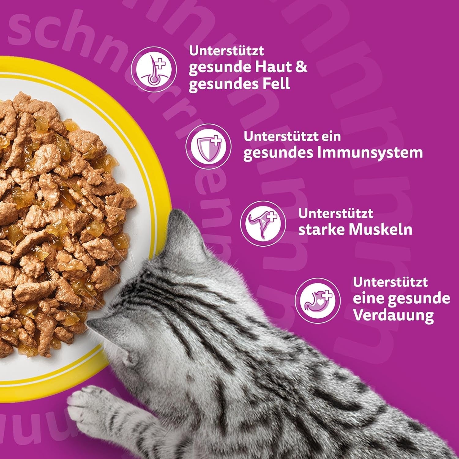 WHISKAS Mokra karma dla kotów w galarecie 120 x 85g Wybór drobiu