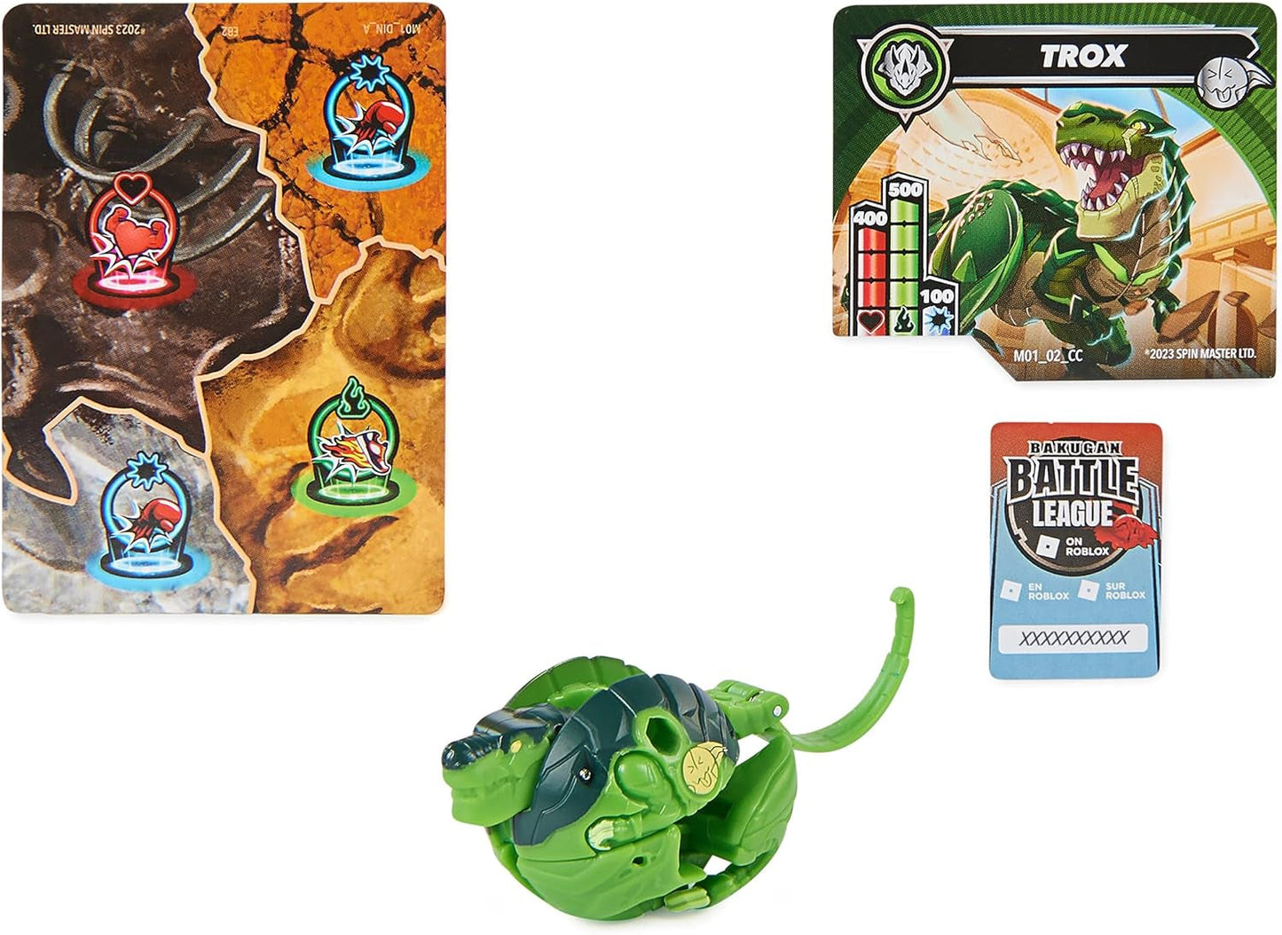 Bakugan 3.0 Core Ball 1-pak, konfigurowalna figurka z kolekcjonerską kartą postaci, różne warianty, dla dzieci w wieku 6+ Figurki Naty Shop