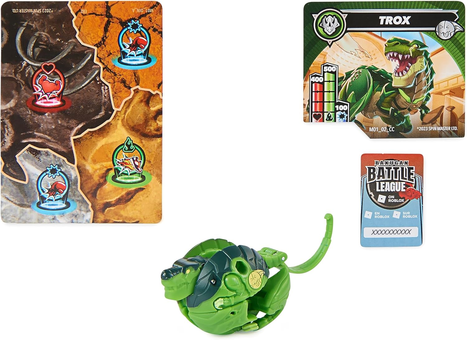 Bakugan 3.0 Core Ball 1-pak, konfigurowalna figurka z kolekcjonerską kartą postaci, różne warianty, dla dzieci w wieku 6+ Figurki Naty Shop