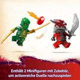 LEGO NINJAGO Lloyd's Action Speedster — zabawkowy samochód do budowania z 2 minifigurkami do odgrywania ról, budowanie zabawkowego samochodu dla dzieci — prezent dla chłopców i dziewcząt od 7 lat 71828 Zestawy do budowania Besuche den LEGO-Store