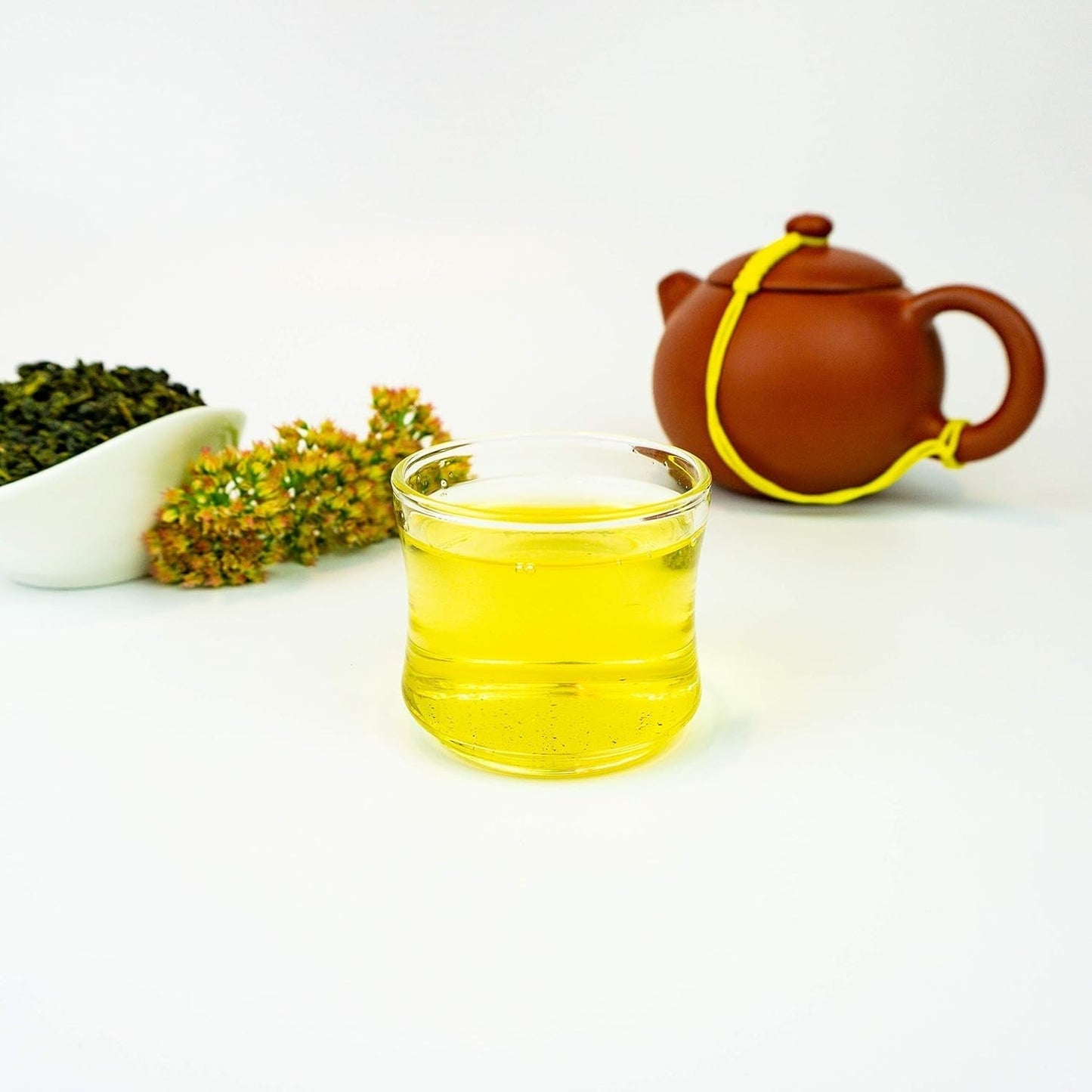 TEZEN Złoty Osmantus Oolong (Huang Jin GUI) z Fujian, Chiny | Wysokiej jakości chińska herbata Oolong | Chińska herbata premium | Idealny dla wszystkich miłośników herbaty oraz na prezent (80g)