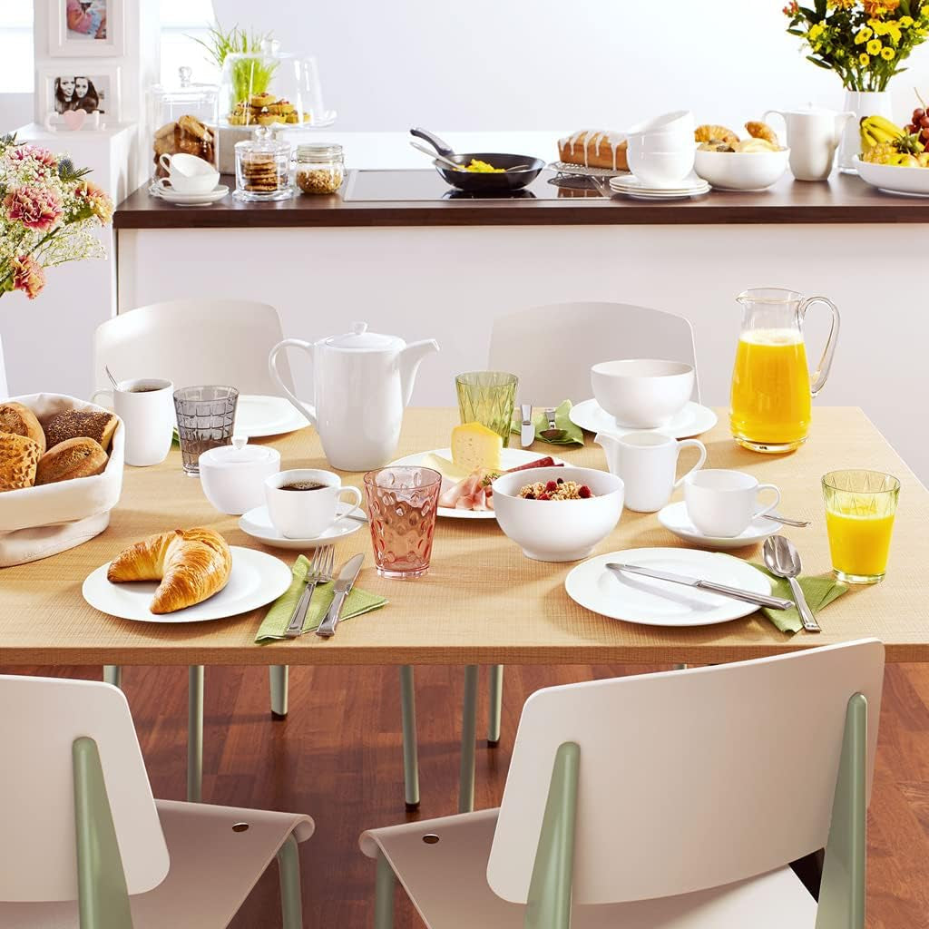 Kubek na mleko Villeroy & Boch For Me, porcelana premium, biały, 1 szt