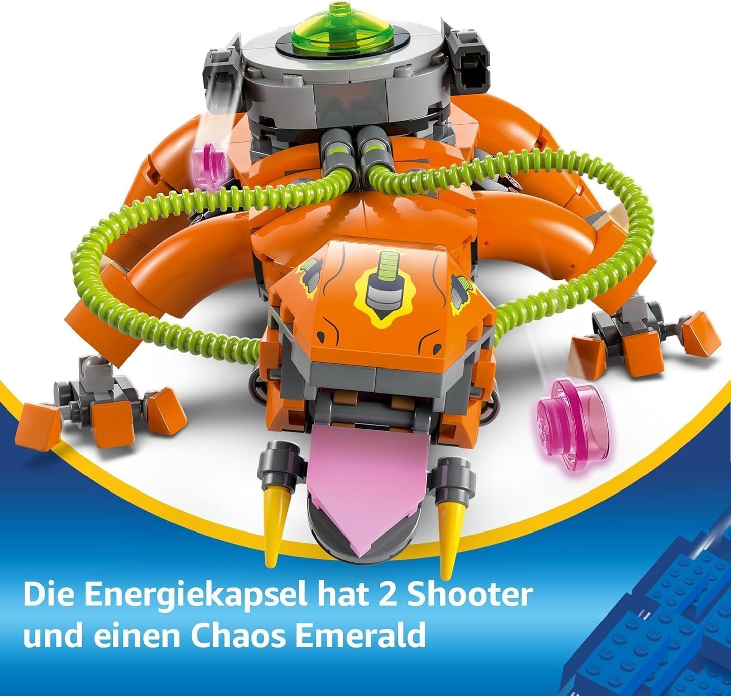 LEGO Sonic the Hedgehog Super Shadow kontra. Biolizard, zabawka dla graczy, prezent dla chłopców i dziewcząt, kolekcjonerski zestaw dla dzieci i fanów gier wideo z figurkami 77003 Zestawy do budowania Besuche den LEGO-Store