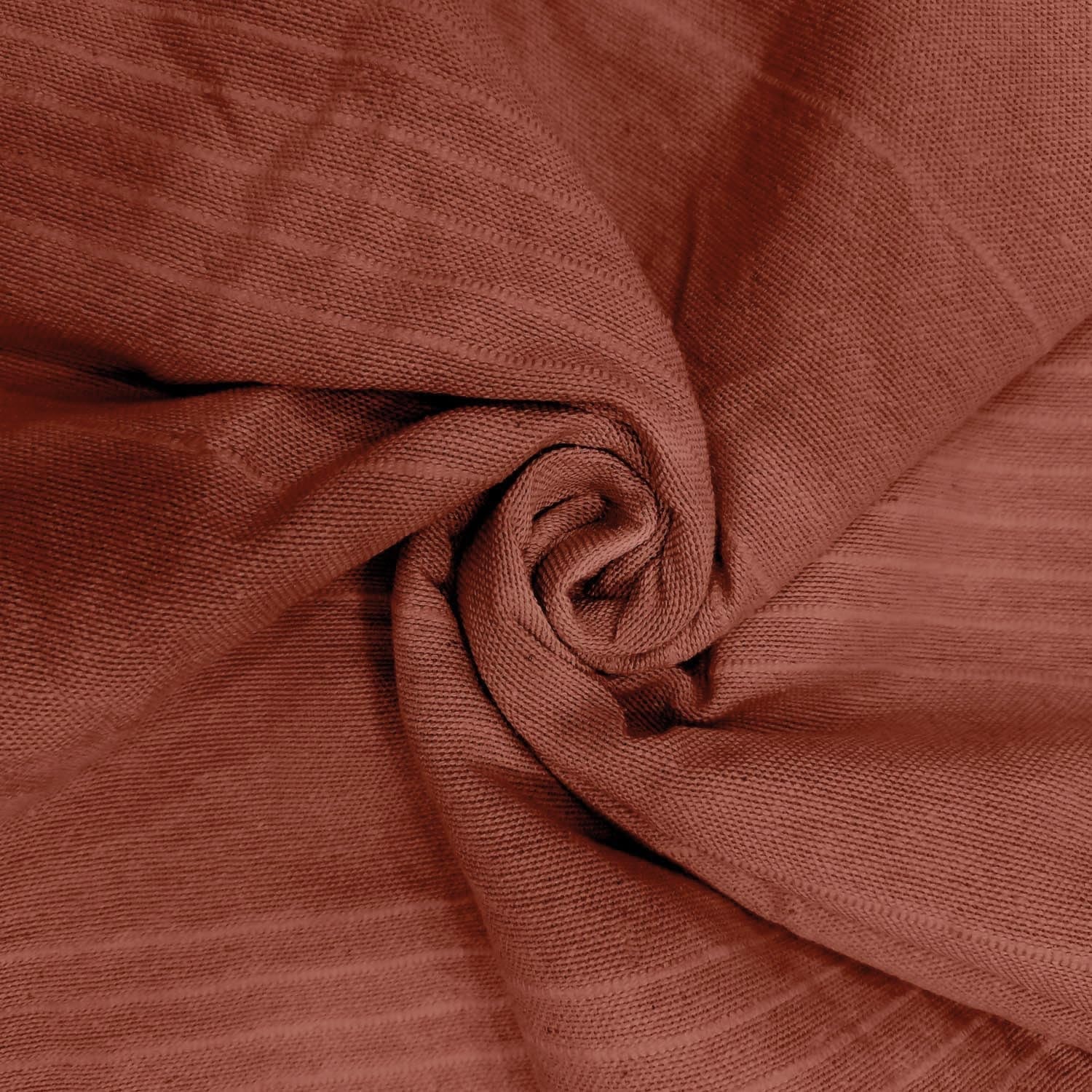 Soleil D'Ocre, Adele, narzuta, narzuta na sofę, bawełna, ceglasty, 220 x 240 cm Łóżka i koce Besuche den Soleil d'ocre-Store