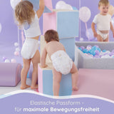 Pieluchy Bella Baby Happy Premium, rozmiar 6, Junior Extra, 15+ kg, 96 sztuk, pieczęć DERMATEST i OEKO-TEX, pieluchy jednorazowe
