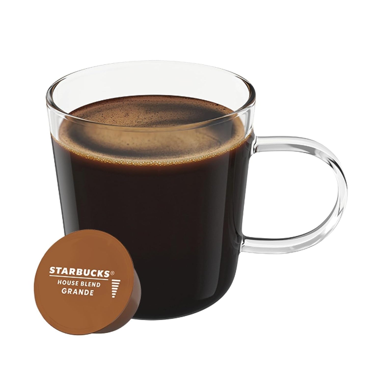 Mieszanka domowa STARBUCKS autorstwa Nescafé Dolce Gusto, Mittlere Röstung, Kaffeekapseln 6 x 12 (72 Kapseln)