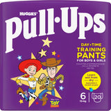 Pieluszki Huggies Pull-Up Trainer dla chłopców - 2-4 lata Rozmiar 6-7 Pieluszki podciągane (40 spodni) - Spodnie do nauki korzystania z toalety ułatwiające naukę korzystania z toalety - Ucz się od mokrej do suchej