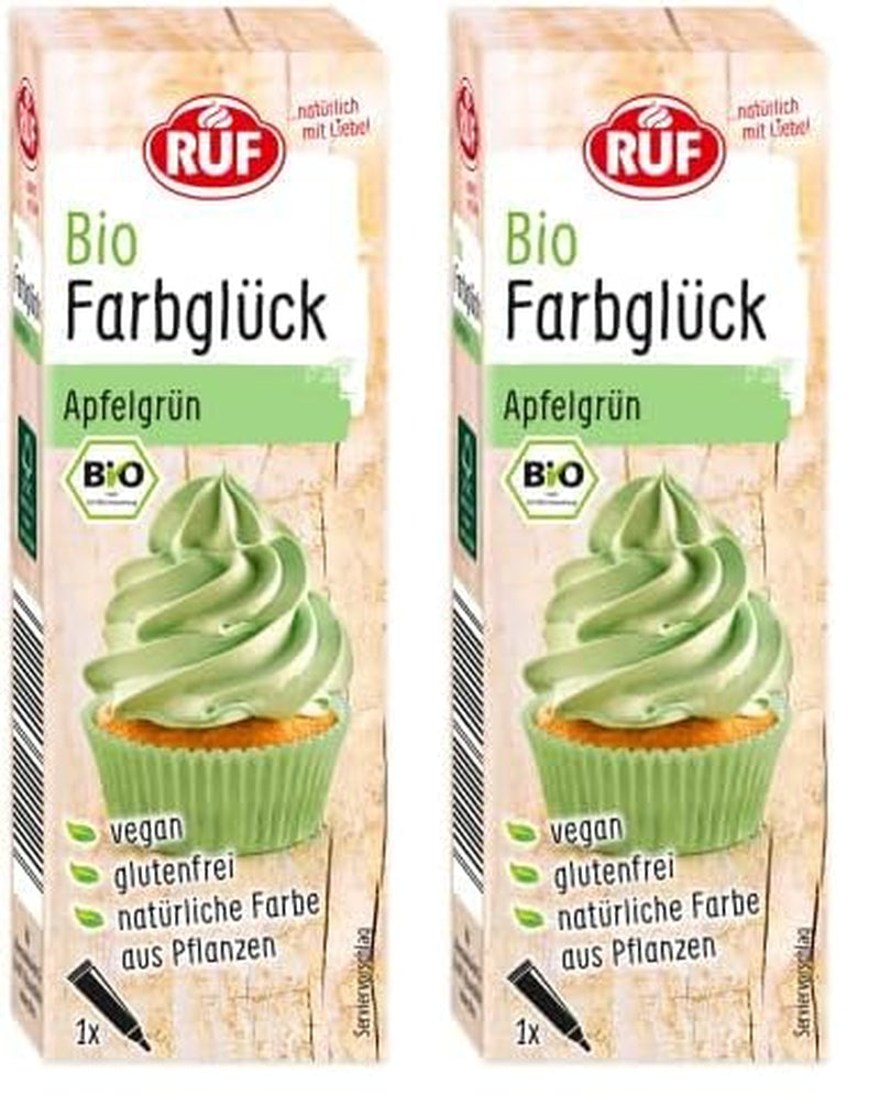 RUF organiczny barwnik spożywczy wata cukrowa różowa z syropem z agawy do barwienia lukru i dekoracji ciast, bezglutenowy i wegański, 1 x 25g