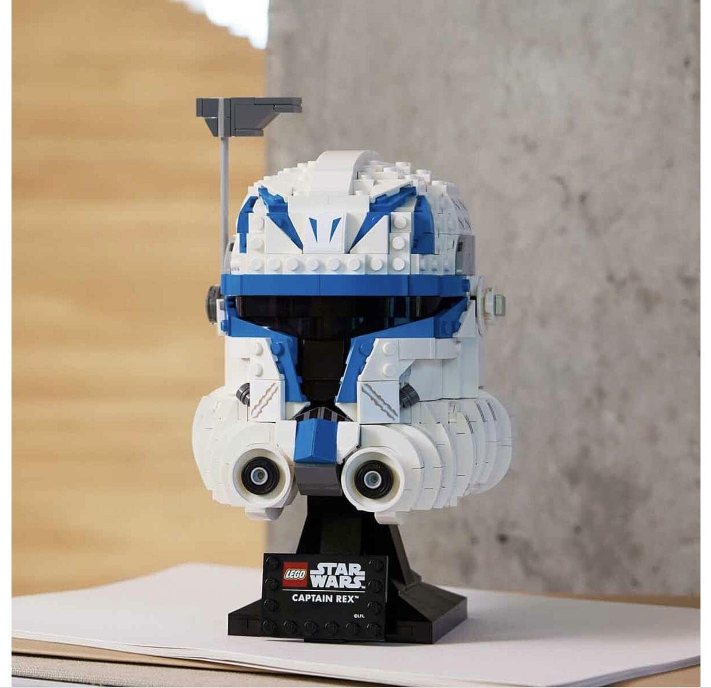 LEGO 75349 Star Wars Zestaw hełmu Kapitana Rexa Clone Wars Model kolekcjonerski Seria 2023 Pamiątka i pomysł na prezent Zestawy do budowania Kup w sklepie LEGO
