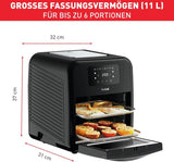 Tefal Easy Fry Oven & Grill Frytownica 9 w 1 na gorące powietrze, 11 l Na 6 porcji, 7 akcesoriów, 8 programów, przepisy online Sprzęt AGD Naty Shop