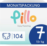 Pieluchy Pillo 3 - Pudełko 168 pieluszek, 6 paczek po 28 pieluszek rozm. 3 - Midi (6-10 kg) - Pieluszki dla niemowląt