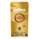 Lavazza Qualità Oro, Arabica-Bohnen o owocowo-kwiatowym smaku, 10 kapsułek, kompatybilna z Nespresso